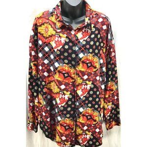 Gitano Shirt Size 42 Unisex Vintage Women Men